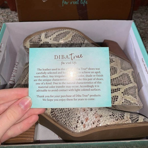 Diba True Snakeskin Booties - Picture 2 of 7